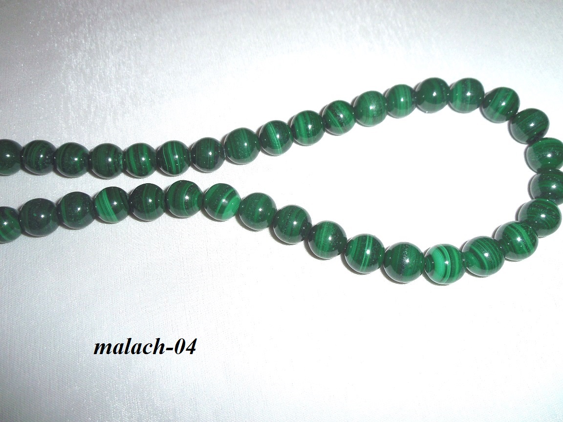 malachit kor�lik 10mm
