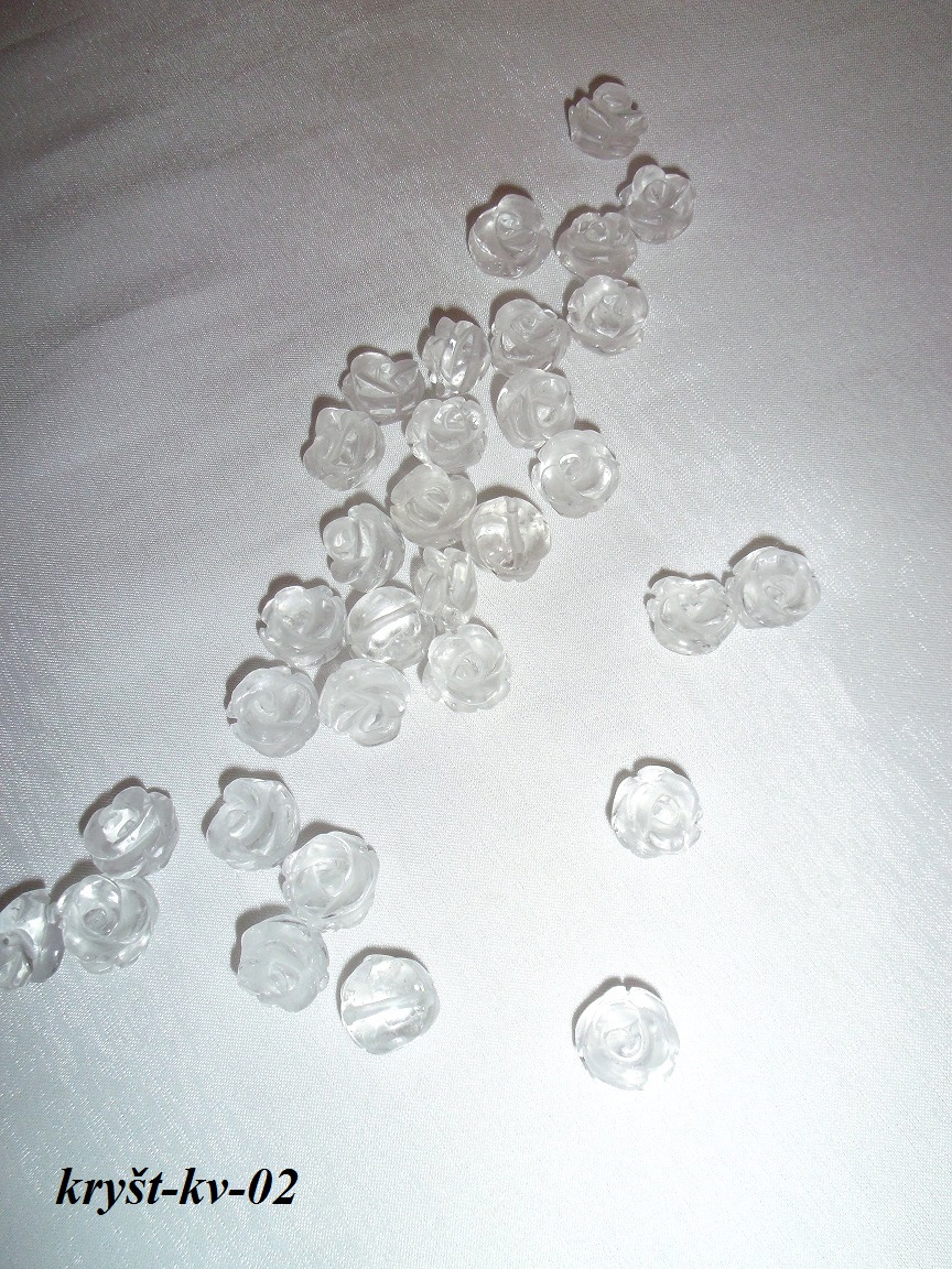 horský kryštál kvet 10mm horský kryštál kvet 10mm