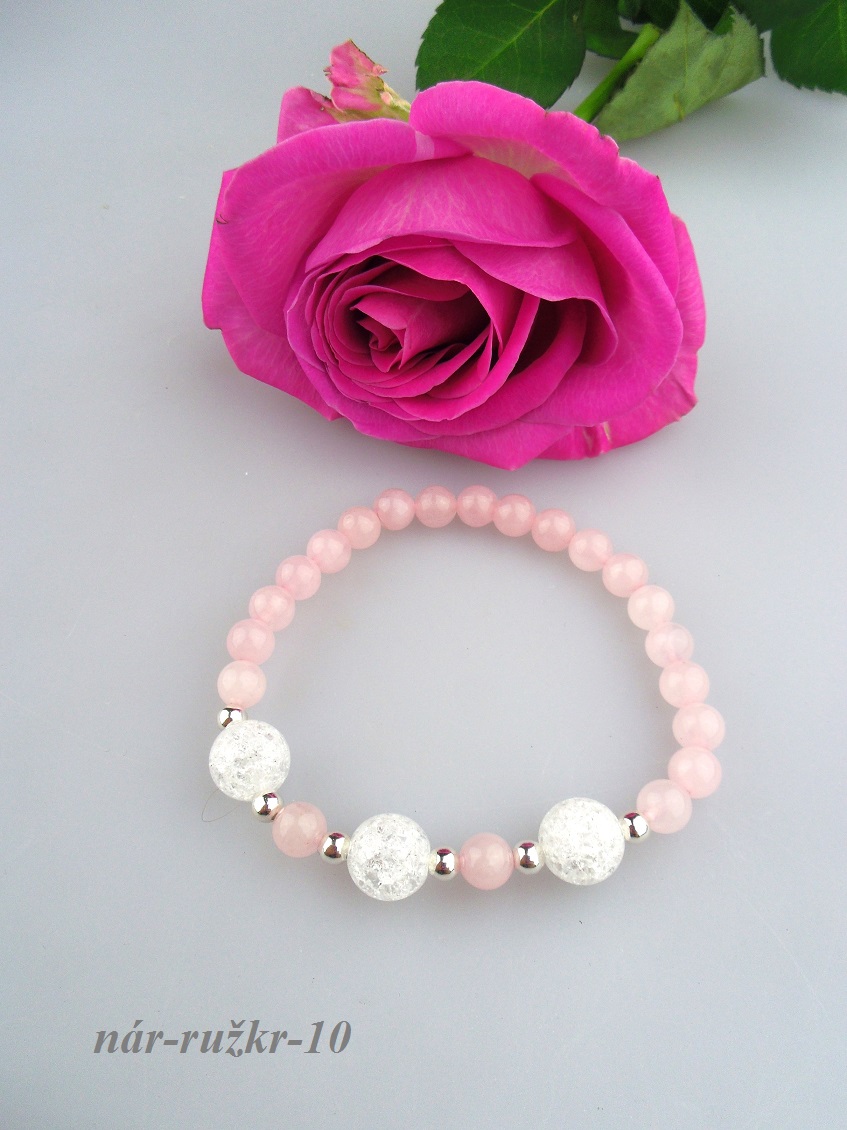 striebro, ru�en�n, kri�t�l n�ramok