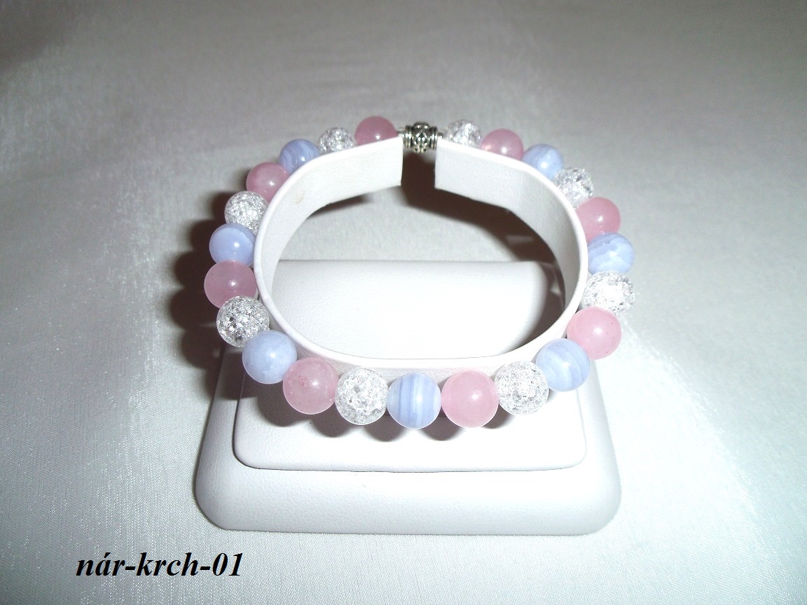 pokojn� sp�nok n�ramok z polodrahokamov