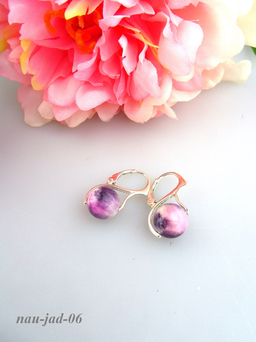 jadeit levander n�u�nice striebro