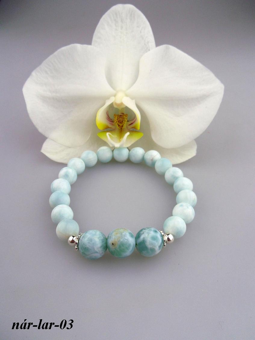 larimar striebro n�ramok