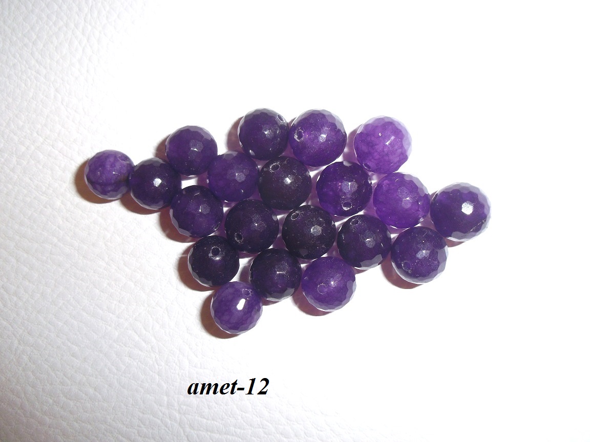 ametyst tmavofialovej farby korálky 10mm ametyst tmavofialovej farby korálky 10mm