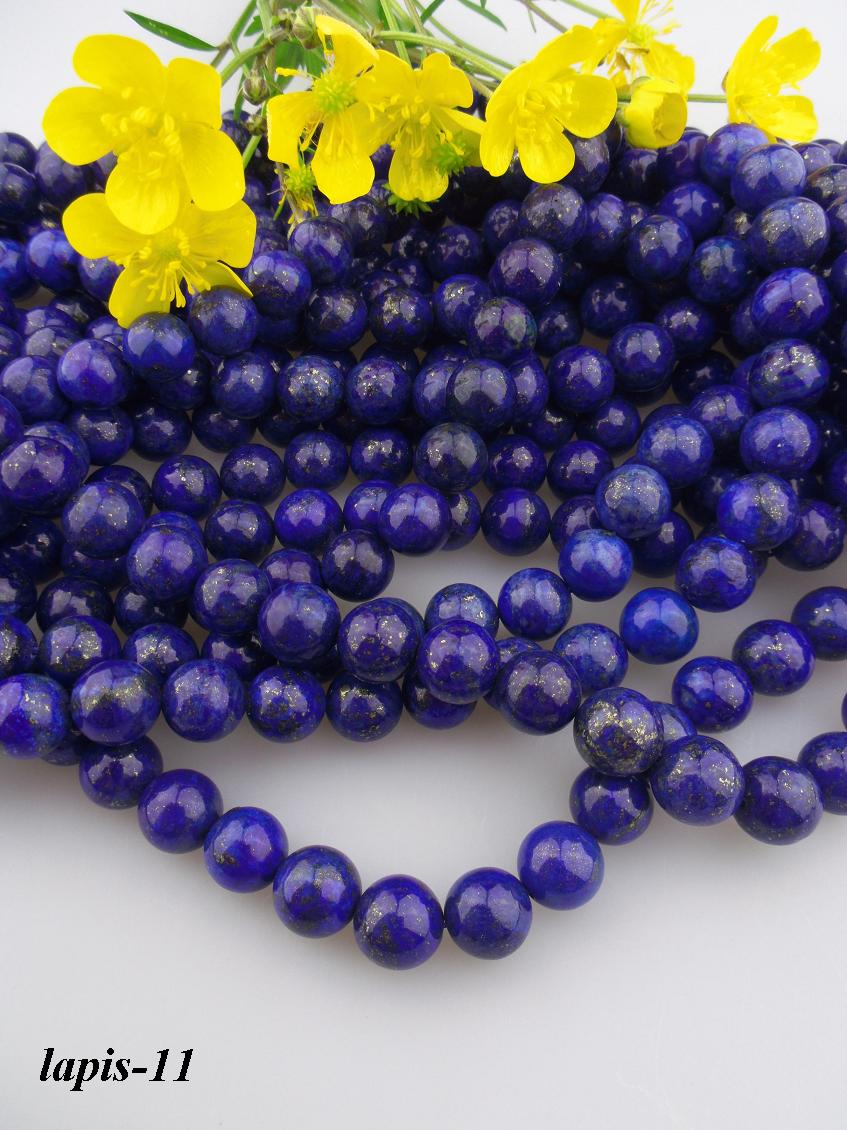lapis lazuli korálky 10mm lapis lazuli korálky 10mm