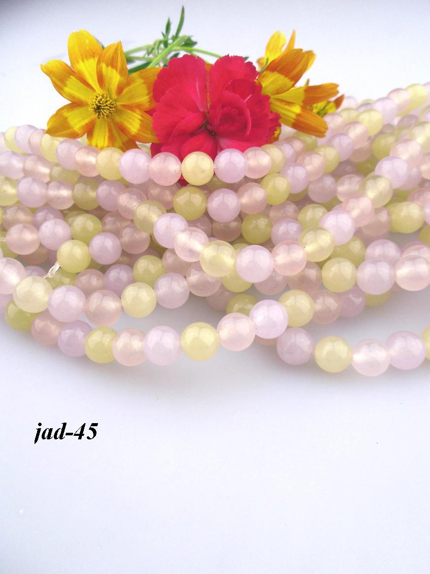 jadeit tricolor 8mm korálky jadeit tricolor 8mm korálky