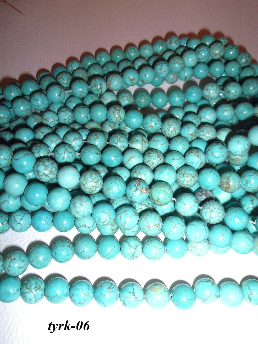 tyrkenit 10mm korálky tyrkenit 10mm korálky
