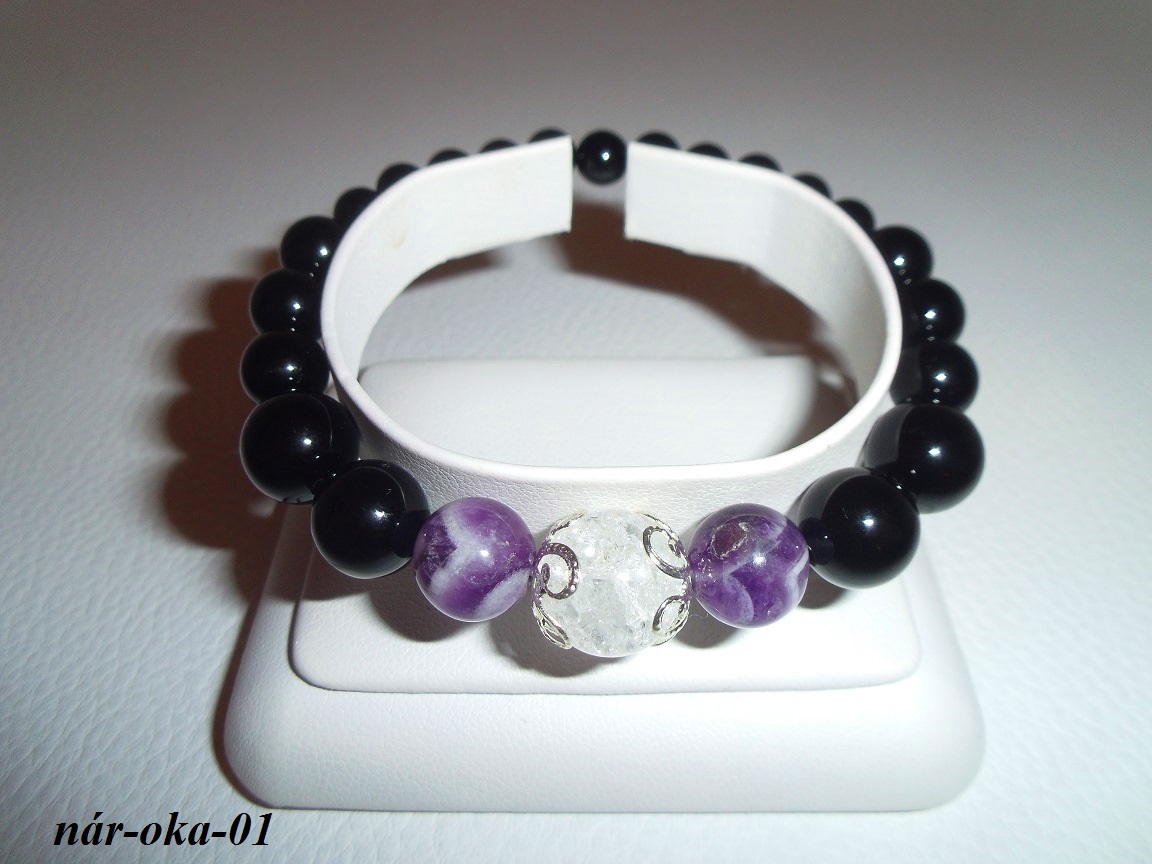 ametyst kry�t�l �nyx n�ramok