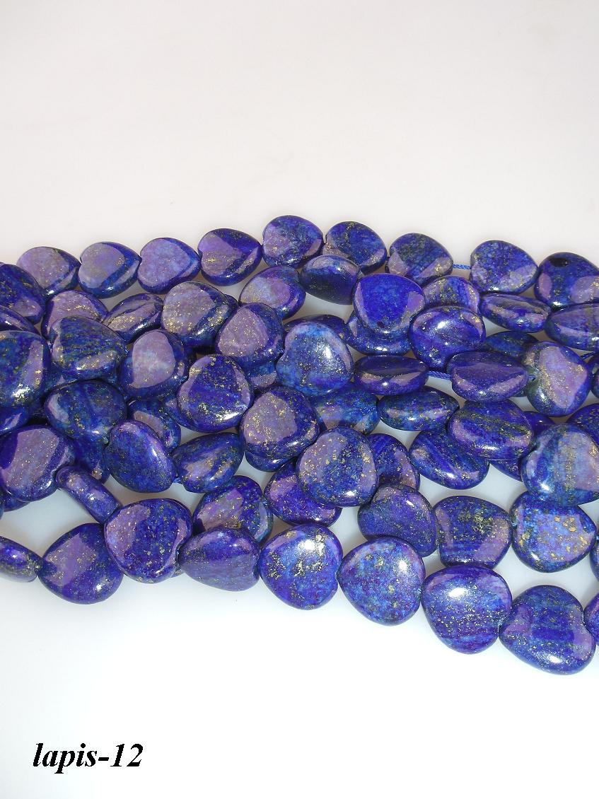 lapis lazuli srdiečka 16x16mm lapis lazuli srdiečka 16x16mm