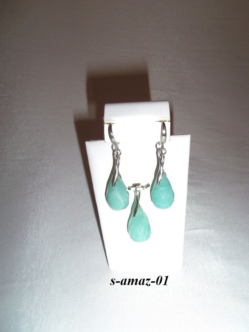 amazonit s�prava, n�u�nice, pr�vesok z amazonitu