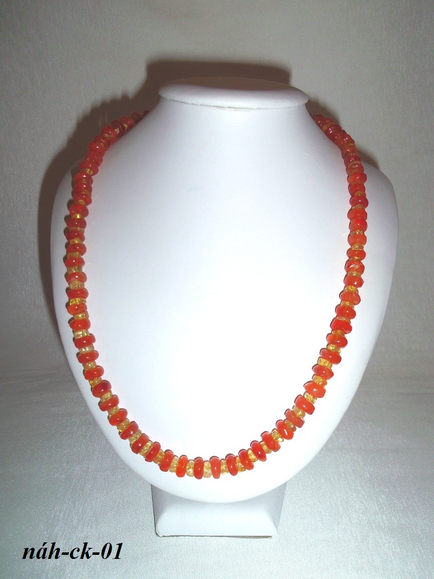 karneol, citr�n n�hrdeln�k