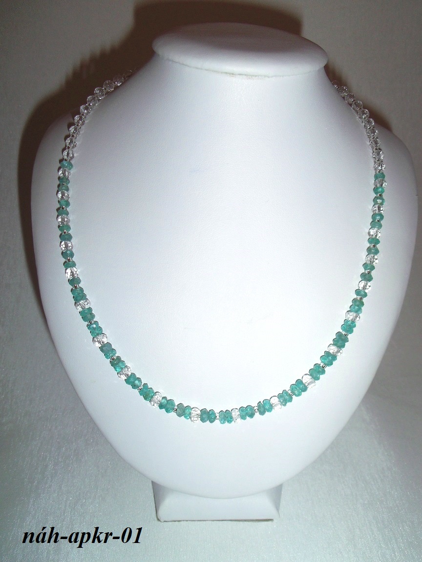 apatit, kry�t�l - n�hrdeln�k
