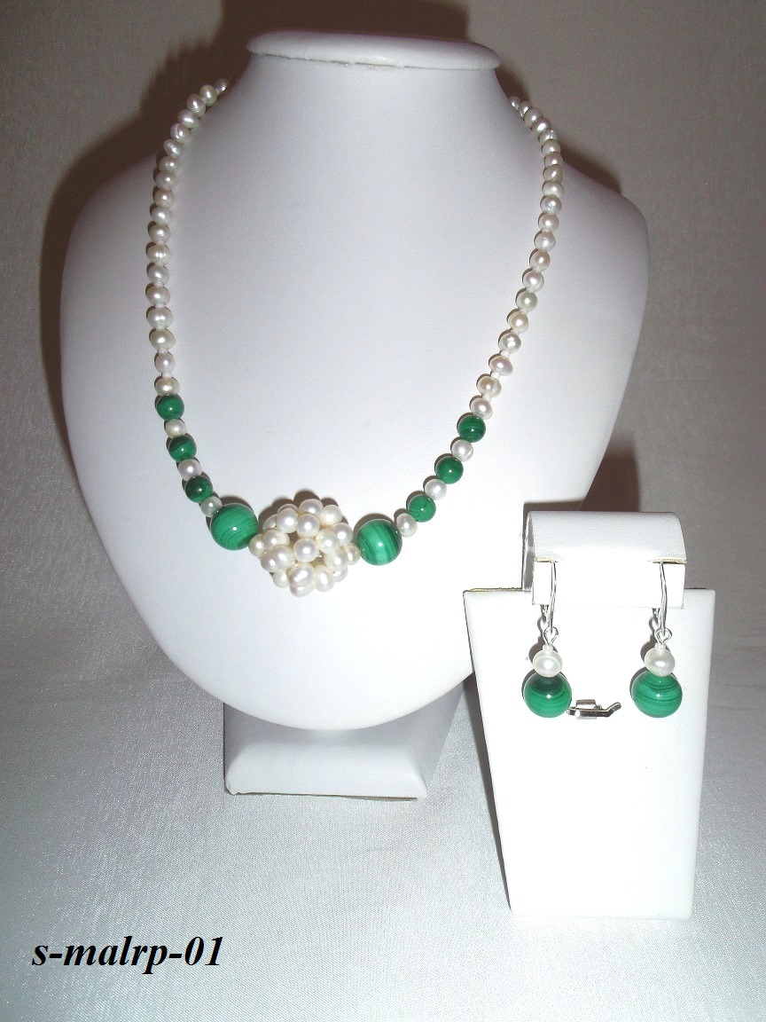 malachit rie�na perla s�prava