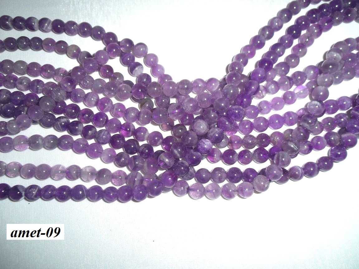 ametyst 8mm kor�lik