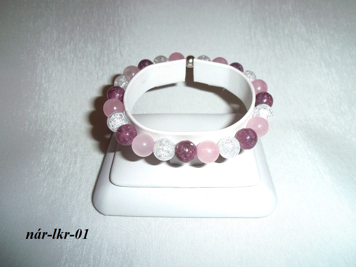 lepidolit, kry�t�l , ru�en�n n�ramok