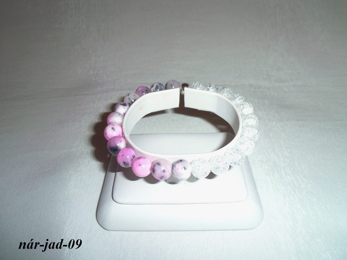 zimn� n�ramok z polodrahokamov - jadeit, kry�t�l