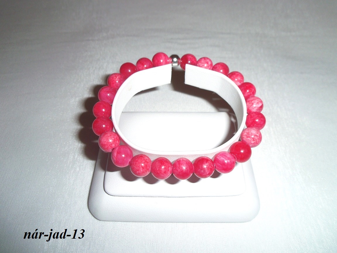 malinov� sen n�ramok z polodrahokamov - jadeit