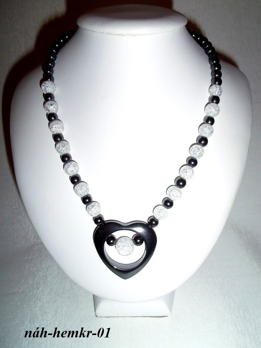 hematit, kry�t�l n�hrdeln�k