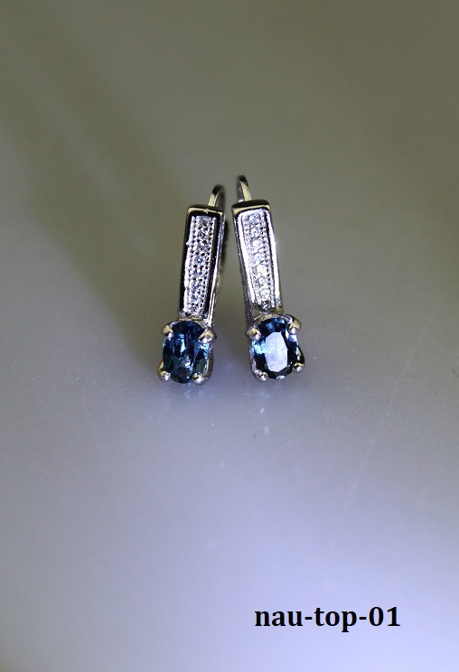 topaz n�u�nice v striebre