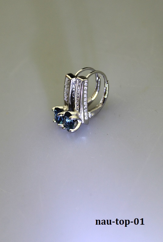 topaz n�u�nice v striebre