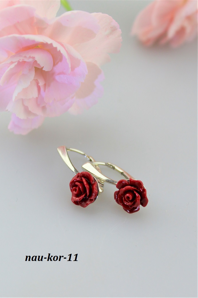 koral n�u�nice striebro