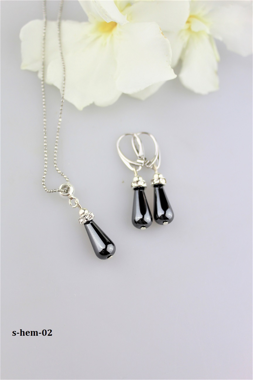 s�prava z hematitu a striebra