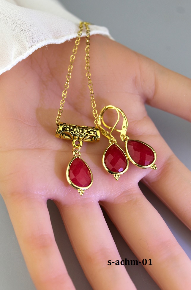 koralov� ach�t n�hrdeln�k,n�u�nice