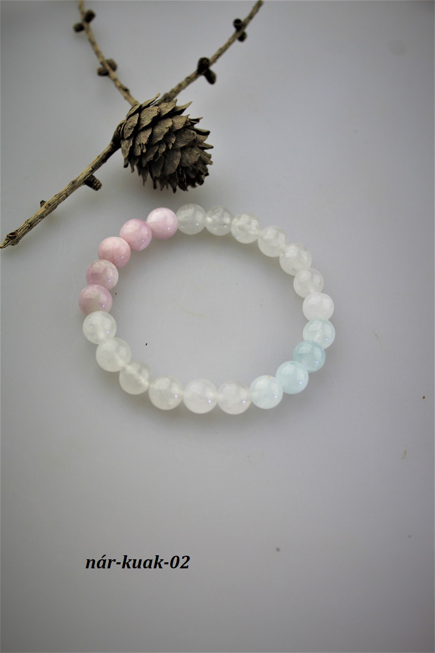 kunzit.akvamar�n,jadeit n�ramok AKCIA!