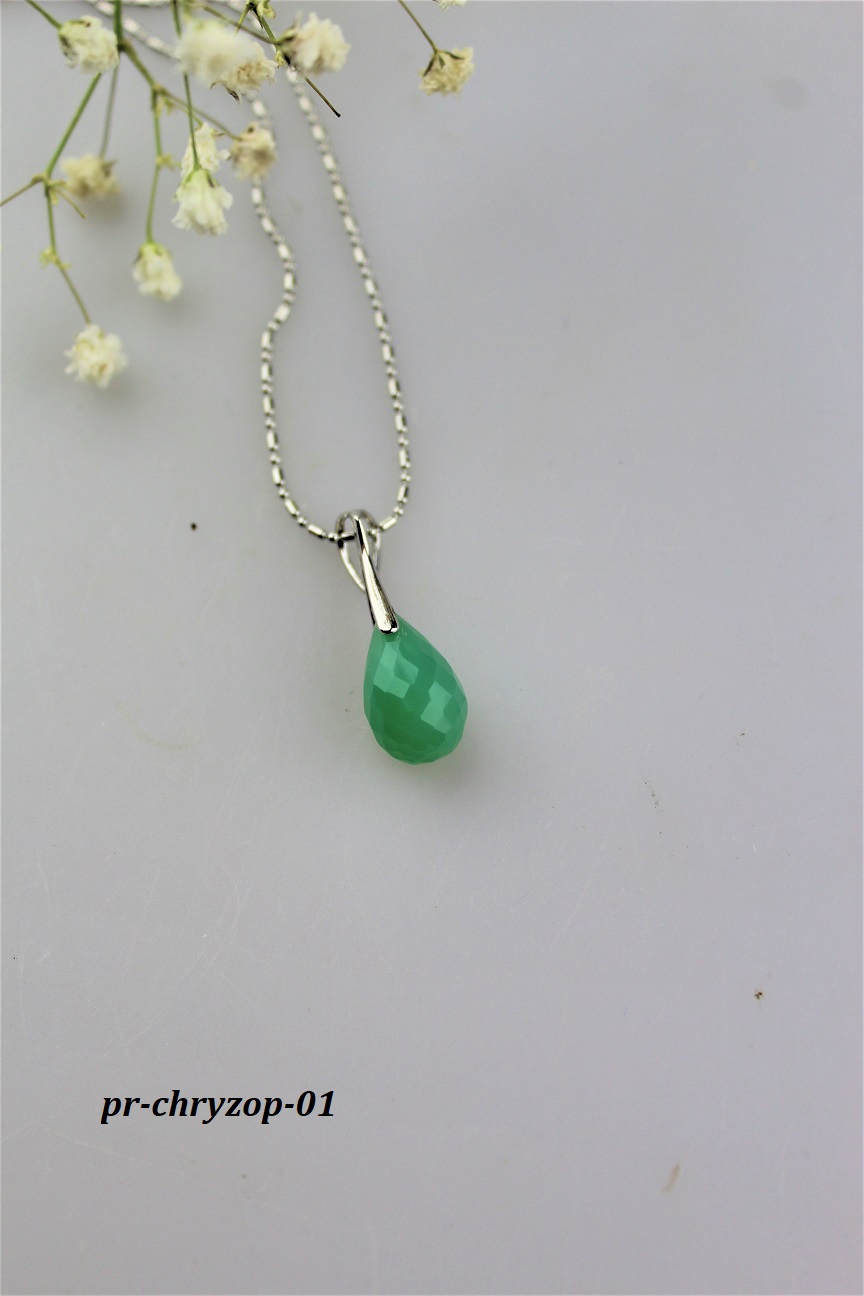 chryzopras pr�vesok v striebre
