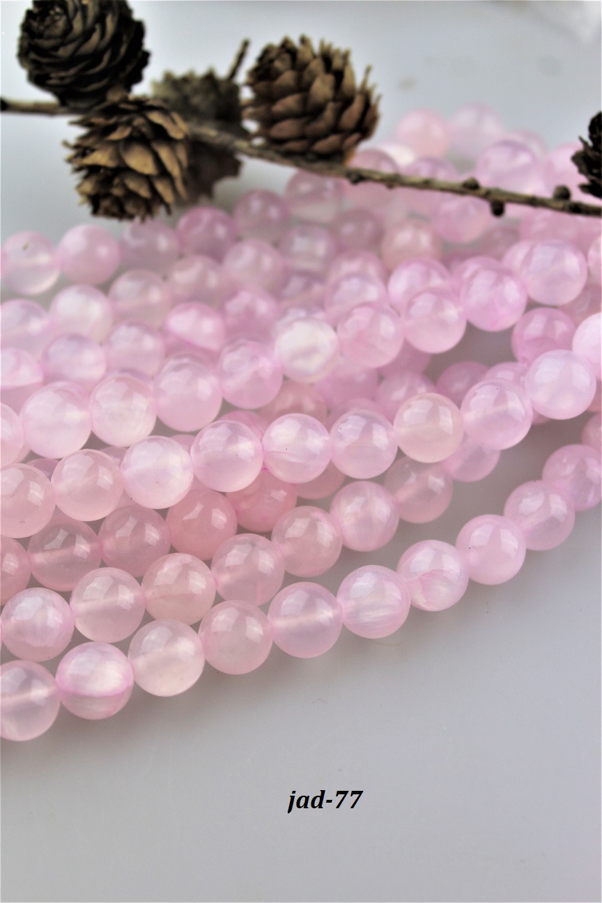 jadeit kunzitov� kor�lky 12mm AKCIA