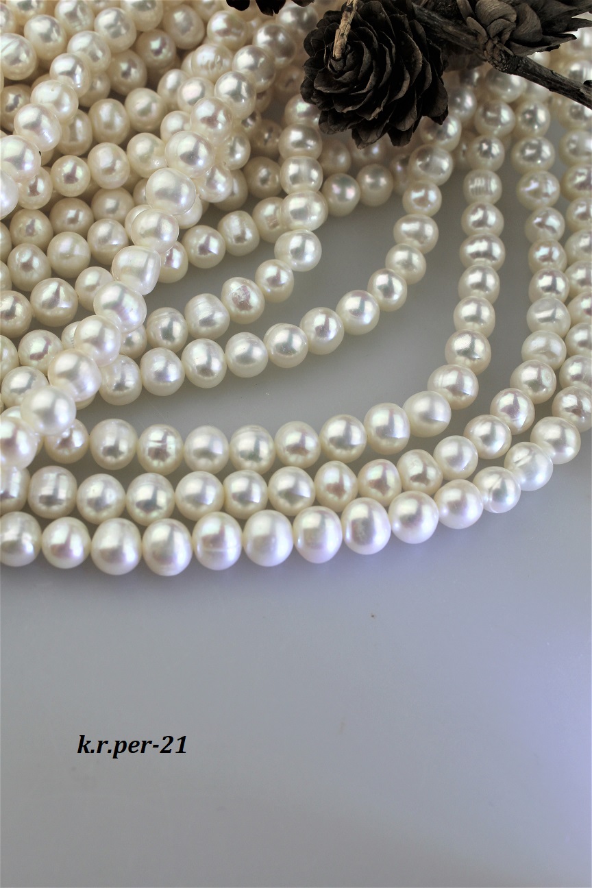 prírodné perly 8-9mm