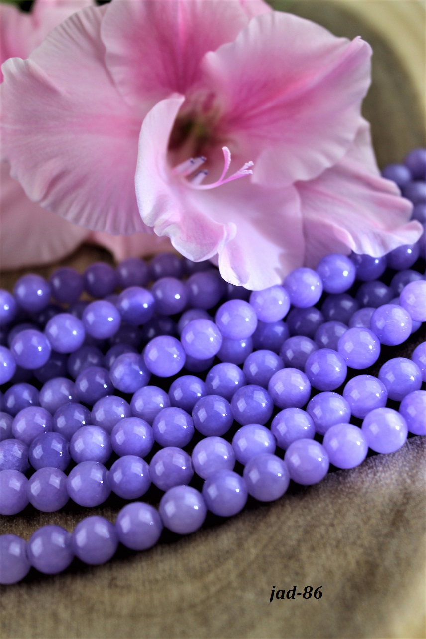 levander 8mm jadeit kor�lky AKCIA!