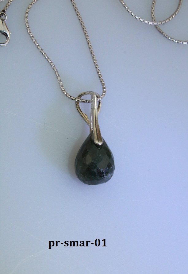 smaragd pr�vesok v striebre