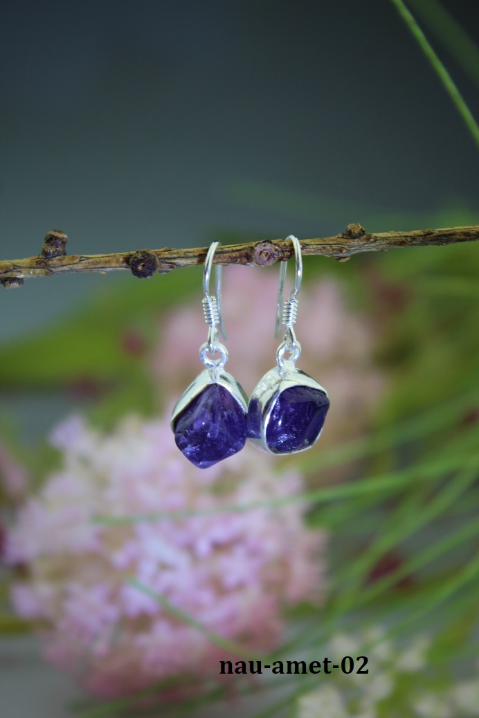 ametyst n�u�nice v striebre