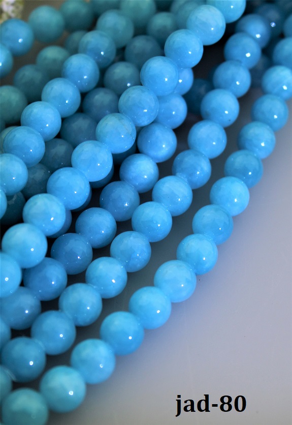 jadeit"akva"kor�lky 8mm SUPERAKCIA!