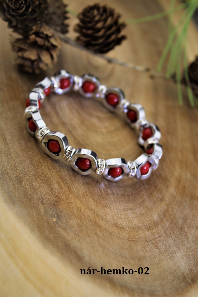 koral,hematit n�ramok luxusn�