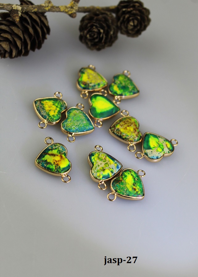 smaragdov� jaspis srdie�ka-medzikus