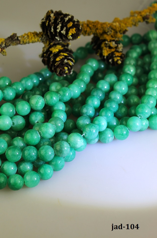 jadeit "braz�lsky amazonit" 10mm AKCIA!