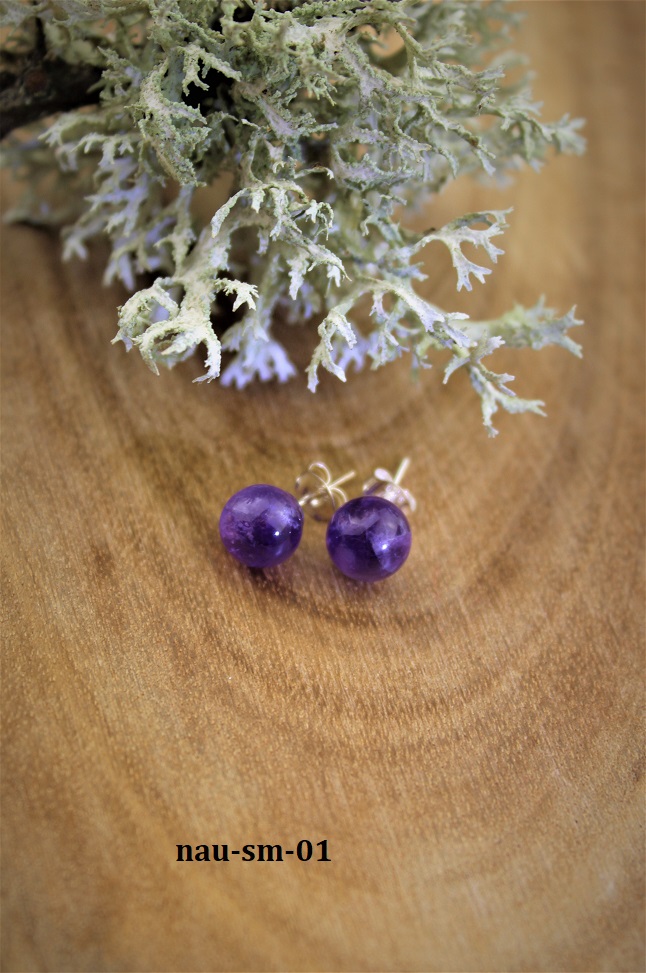 ametyst n�u�nice v striebre AKCIA!