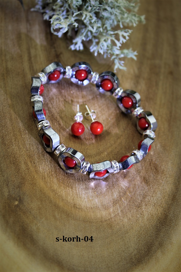 n�u�nice, n�ramok koral,hematit AKCIA!