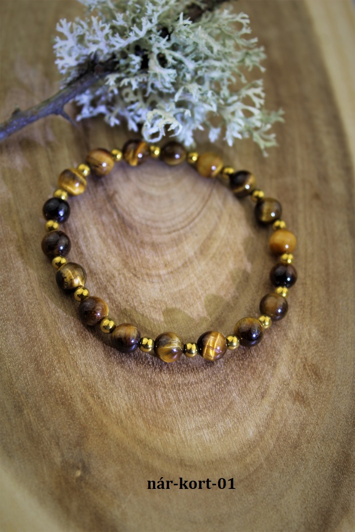 hematit,tigrie oko p�nsky n�ramok  AKCIA!