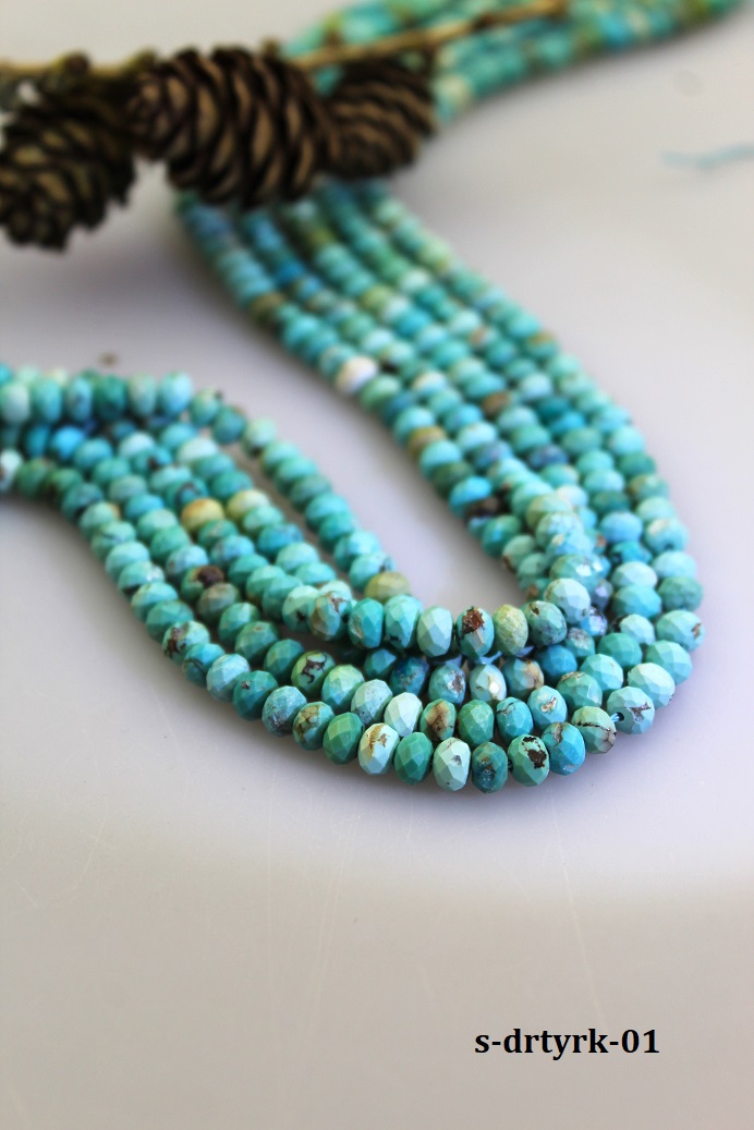 tyrkys Peru 3x5,5mm pol�n�ra