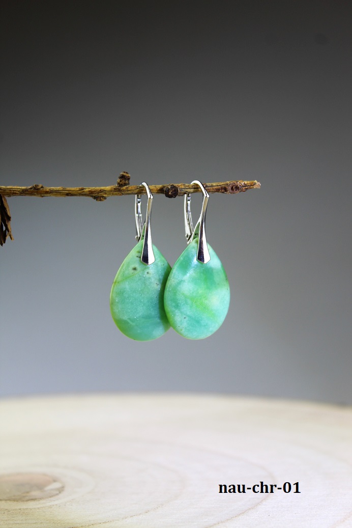 chryzopras n�u�nice v striebre