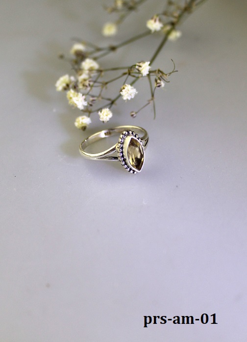 citr�n prste� striebro Ag925