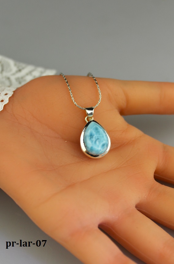 larimar pr�vesok striebro-anjelsk�