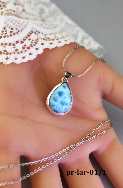 larimar v striebre pr�vesok