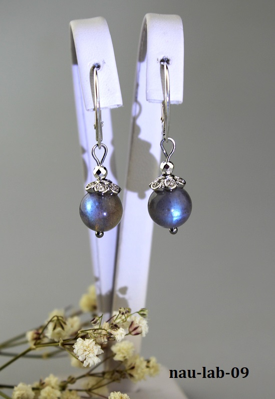 labradorit n�u�nice v striebre