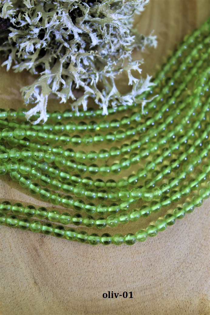 oliv�n kor�lky 4mm,pol�n�ra