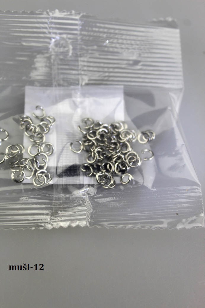 krúžok spojovací 5mm, oceľ krúžok spojovací 5mm, oceľ