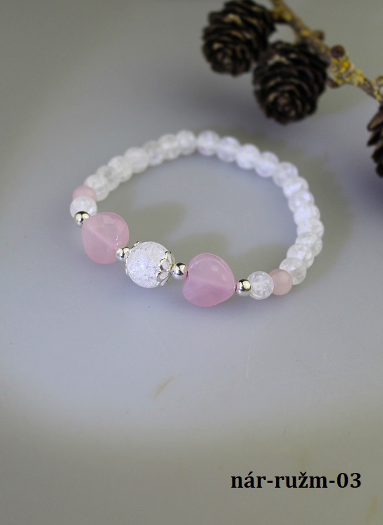 ru�en�n,striebro,kri�t�l n�ramok AKCIA