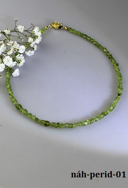 peridot n�hrdeln�k, oliv�n n�hrdeln�k
